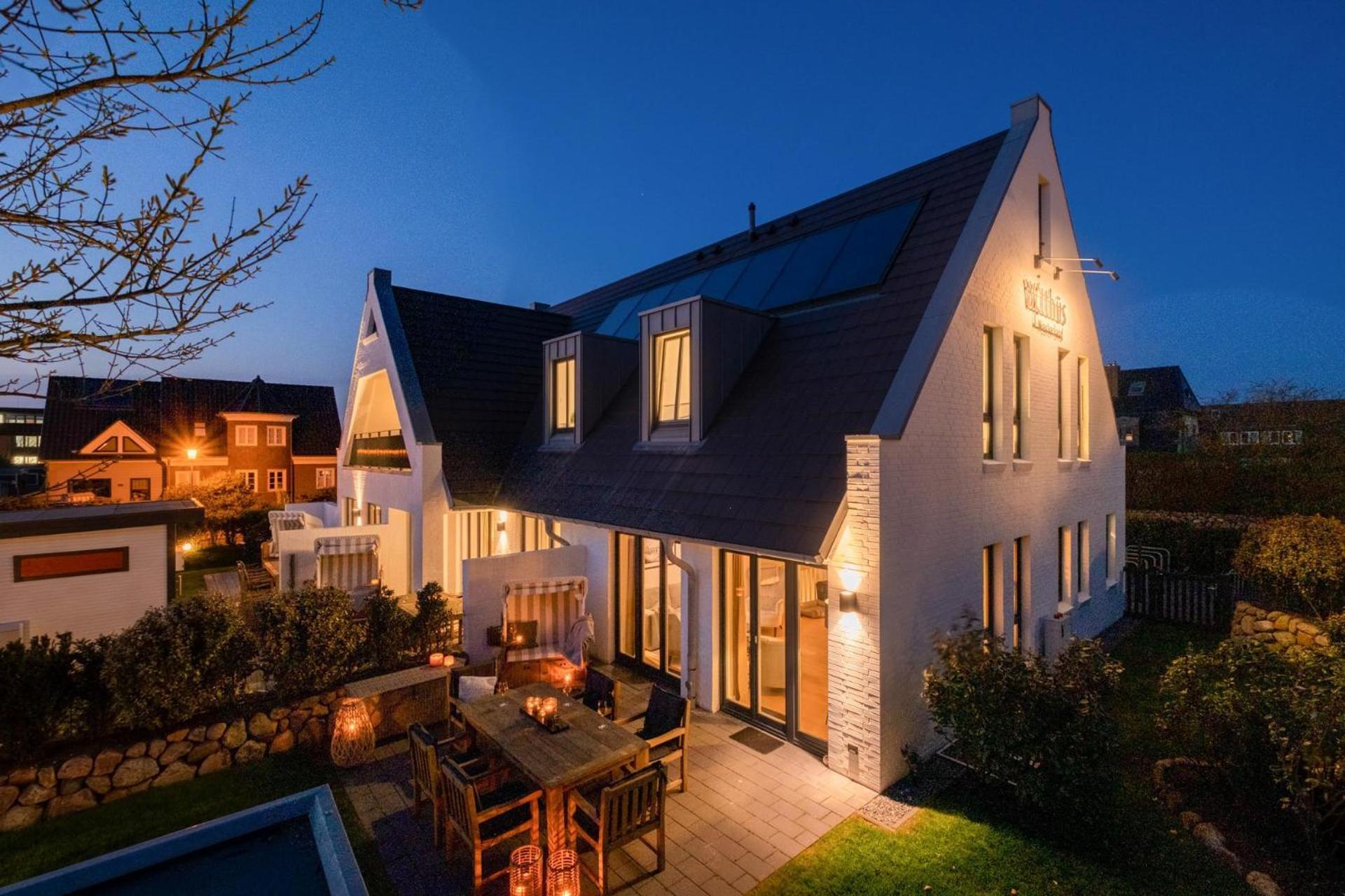 Ferienhaus Witthues - Domizil Silbermoewe - Exklusiv, Strand- Und Zentrumsnah Westerland Ngoại thất bức ảnh